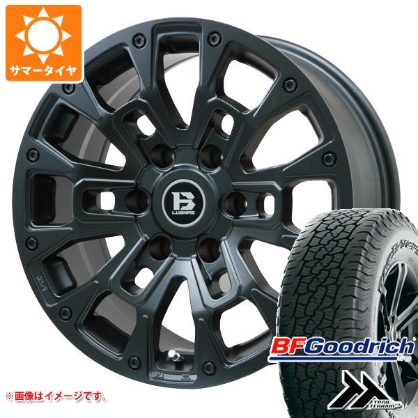 【タイヤ交換対象】ランドクルーザー プラド 150系用 サマータイヤ BFグッドリッチ トレールテレーンT/A 265/60R18 110T アウトラインホワイトレター Bラグナス BRD 8.0-18 タイヤホイール4本セット