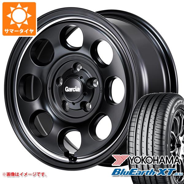 【タイヤ交換対象】CX-5 KE/KF系用 サマータイヤ ヨコハマ ブルーアースXT AE61 215/70R16 100H ガルシア パーム8 7.0-16 タイヤホイール4本セット