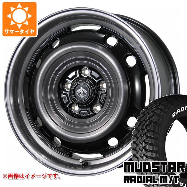 【タイヤ交換対象】CX-5 KE/KF系用 サマータイヤ マッドスター ラジアル M/T 215/70R16 100T ホワイトレター ランドフット XFG 7.0-16 タイヤホイール4本セット