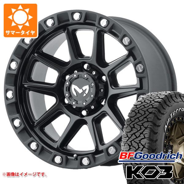 Rakuten - 【タイヤ交換対象】トヨタ ランドクルーザー250用 サマータイヤ BFグッドリッチ オールテレーンT/A KO3 LT265/65R18 117/114S ホワイトレター MKW M205 8.0-18 タイヤホイール4本セット