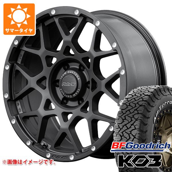 【タイヤ交換対象】ハイエース 200系用 2026年製 サマータイヤ BFグッドリッチ オールテレーンT/A KO3 LT215/70R16 100/97S ホワイトレター レイズ デイトナ M8 6.5-16 タイヤホイール4本セット