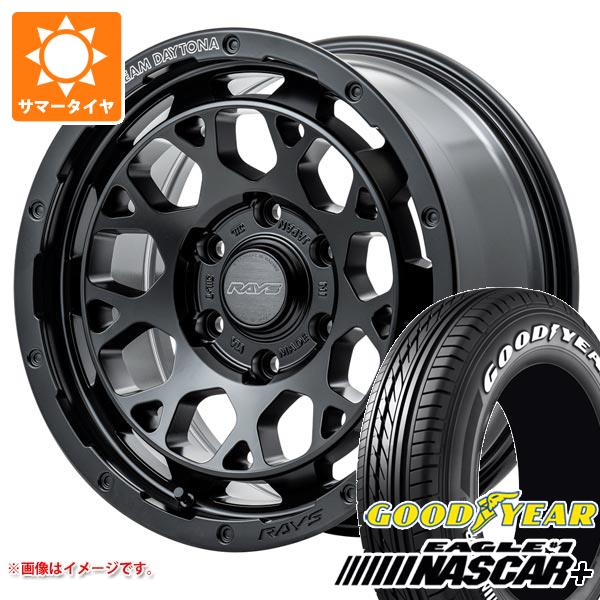 【タイヤ交換対象】ハイエース 200系用 2026年製 サマータイヤ グッドイヤー イーグル ＃1 ナスカープラス 215/65R16C 109/107R ホワイトレター レイズ デイトナ M9+ 6.5-16 タイヤホイール4本セット