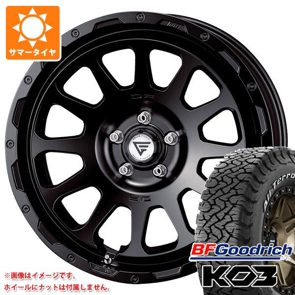 【タイヤ交換対象】トヨタ ランドクルーザー300用 サマータイヤ BFグッドリッチ オールテレーンT/A KO3 LT275/55R20 115/112S ブラックレター デルタフォース オーバル 9.0-20 タイヤホイール4本セット