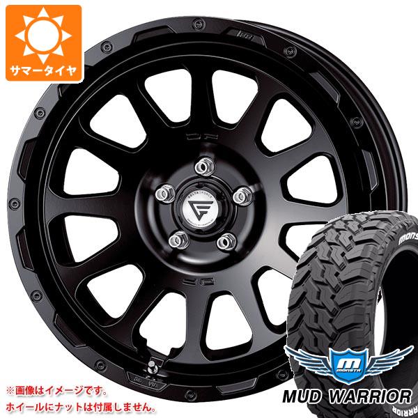 【タイヤ交換対象】ランドクルーザー300用 サマータイヤ モンスタ マッドウォーリアー LT275/55R20 120/117Q ホワイトレター デルタフォース オーバル 9.0-20 タイヤホイール4本セット