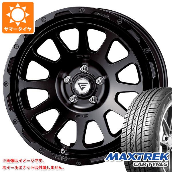 【タイヤ交換対象】ランドクルーザー300用 サマータイヤ マックストレック フォルティス T5 275/55R20 117V XL デルタフォース オーバル 9.0-20 タイヤホイール4本セット