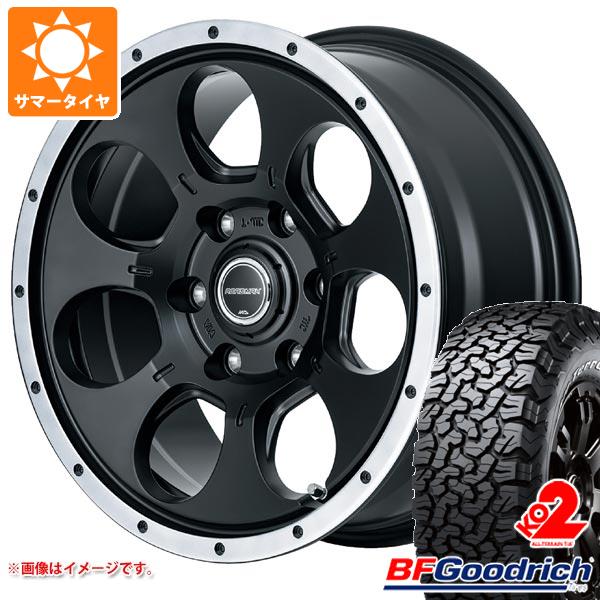 【タイヤ交換対象】サマータイヤ 275/70R17 121/118R BFグッドリッチ オールテレーンT/A KO2 ホワイトレター ロードマックス WO-7 7.5-17 タイヤホイール4本セット