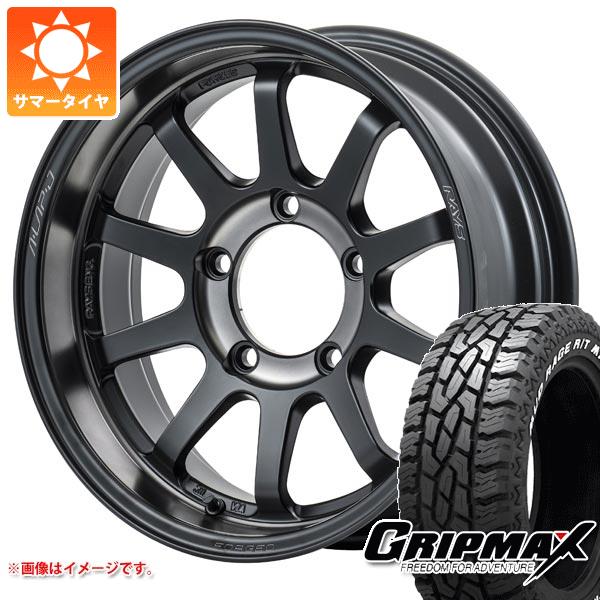 Rakuten - 【タイヤ交換対象】ジムニーシエラ JB74W用 サマータイヤ グリップマックス マッドレイジ R/T MAX LT215/70R16 100/97R ホワイトレター レイズ エーラップ J 2324 LTD 6.0-16 タイヤホイール4本セット