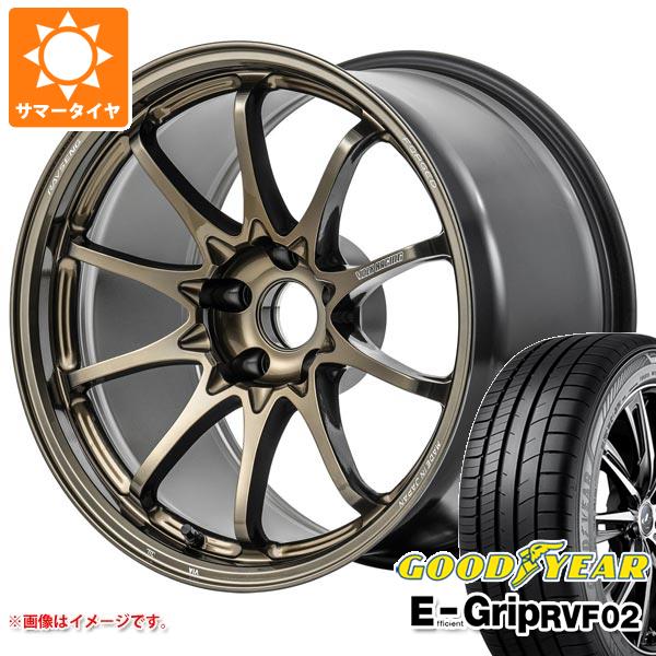 乐天商城 - 【タイヤ交換対象】サマータイヤ 225/45R18 95W XL グッドイヤー エフィシエントグリップ RVF02 レイズ ボルクレーシング CE28 N-plus 8.0-18 タイヤホイール4本セット