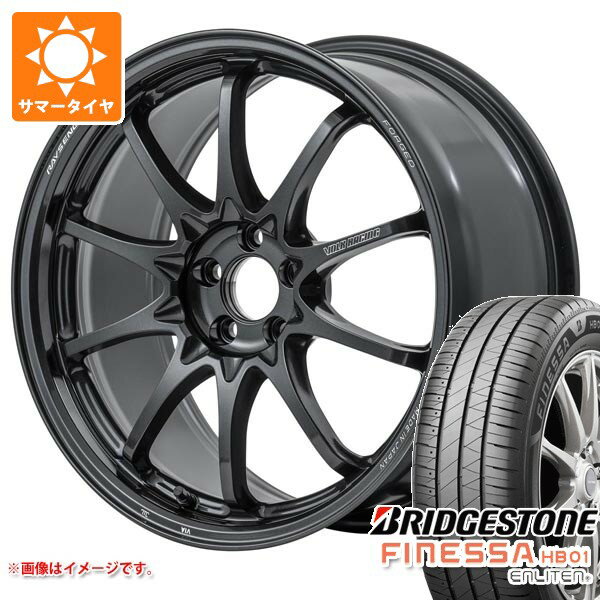 乐天商城 - 【タイヤ交換対象】サマータイヤ 235/40R18 95W XL ブリヂストン フィネッサ HB01 レイズ ボルクレーシング CE28 N-plus 8.0-18 タイヤホイール4本セット