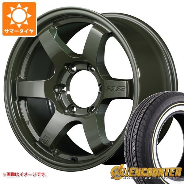 【タイヤ交換対象】ハイエース 200系用 サマータイヤ オーレンカウンター クラシックオーバル 215/65R16C 109/107T ホワイト/イエローリボン レイズ グラムライツ 57DR-X LTD 6.5-16 タイヤホイール4本セット