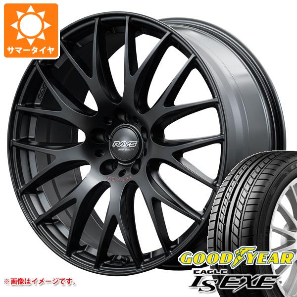 【タイヤ交換対象】サマータイヤ 245/35R19 93W XL グッドイヤー イーグル LSエグゼ レイズ ホムラ 2x9 プラス スポーツエディション 8.0-19 タイヤホイール4本セット