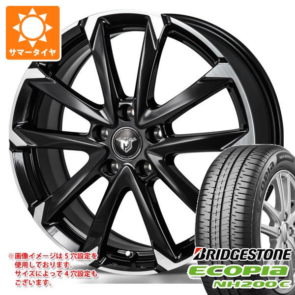 【タイヤ交換対象】サマータイヤ 155/65R13 73S ブリヂストン エコピア NH200C モンツァジャパン JPスタイル MJ-V 4.0-13 タイヤホイール4本セット