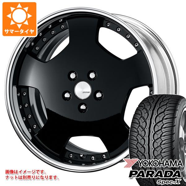 【タイヤ交換対象】サマータイヤ 235/55R20 102V ヨコハマ パラダ スペック-X PA02 ワーク ランベック LDZ 8.0-20 タイヤホイール4本セット