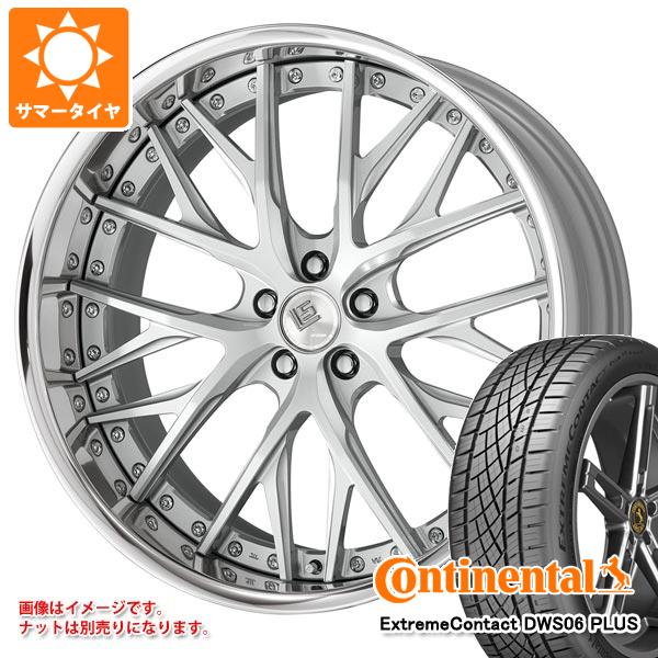 【タイヤ交換対象】サマータイヤ 265/30R22 97Y XL コンチネンタル エクストリームコンタクト DWS06 プラス ワーク LS バサラ 9.0-22 タイヤホイール4本セット