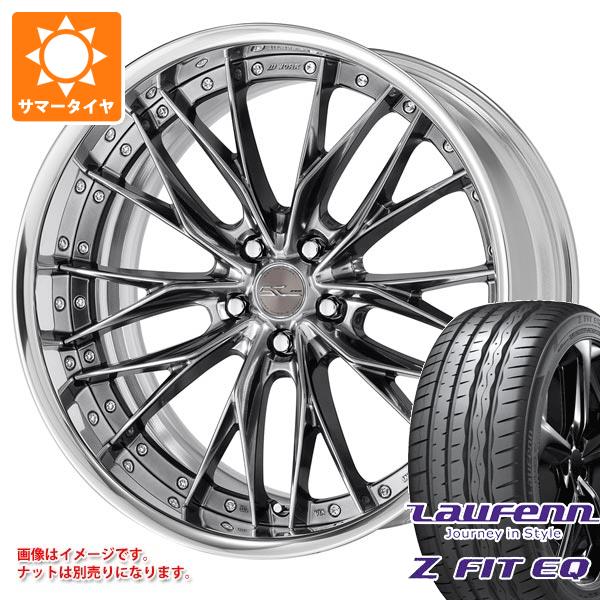 Rakuten - 【タイヤ交換対象】サマータイヤ 235/35R19 91Y XL ラウフェン Zフィット EQ LK03 ワーク シュヴァート ブルネン 8.5-19 タイヤホイール4本セット