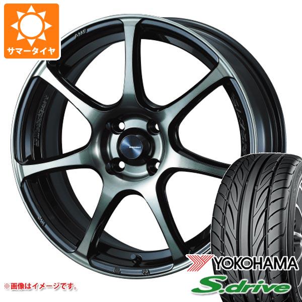 【タイヤ交換対象】サマータイヤ 165/40R16 70V REINF ヨコハマ DNA S.ドライブ ES03 ES03N ウェッズスポーツ SA-75R 5.0-16 タイヤホイール4本セット