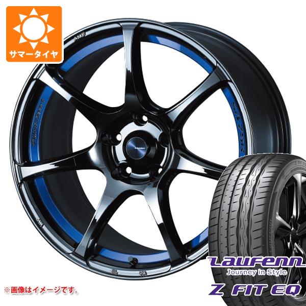 【タイヤ交換対象】サマータイヤ 245/45R18 100Y XL ラウフェン Zフィット EQ LK03 ウェッズスポーツ SA-75R 8.5-18 タイヤホイール4本セット