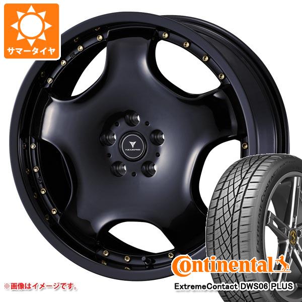 【タイヤ交換対象】サマータイヤ 235/55R19 105W XL コンチネンタル エクストリームコンタクト DWS06 プラス ノヴァリス アセット D1 8.0-19 タイヤホイール4本セット