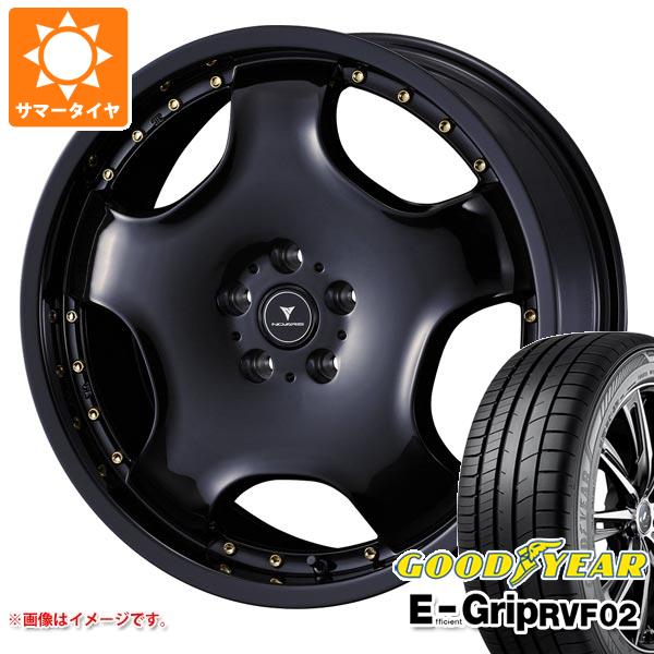 乐天商城 - 【タイヤ交換対象】サマータイヤ 225/50R18 99V XL グッドイヤー エフィシエントグリップ RVF02 ノヴァリス アセット D1 7.0-18 タイヤホイール4本セット