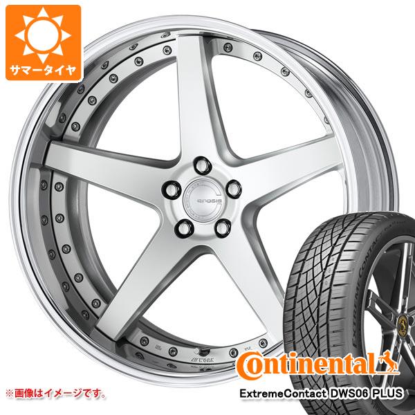 【タイヤ交換対象】2025年製 サマータイヤ 245/40R19 98Y XL コンチネンタル エクストリームコンタクト DWS06 プラス ワーク グノーシス CVF 8.5-19 タイヤホイール4本セット
