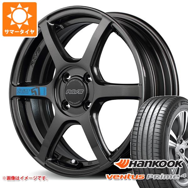 【タイヤ交換対象】サマータイヤ 205/45R17 88V XL ハンコック ベンタス プライム4 K135 レイズ グラムライツ 57C6 スペックM 7.0-17 タイヤホイール4本セット