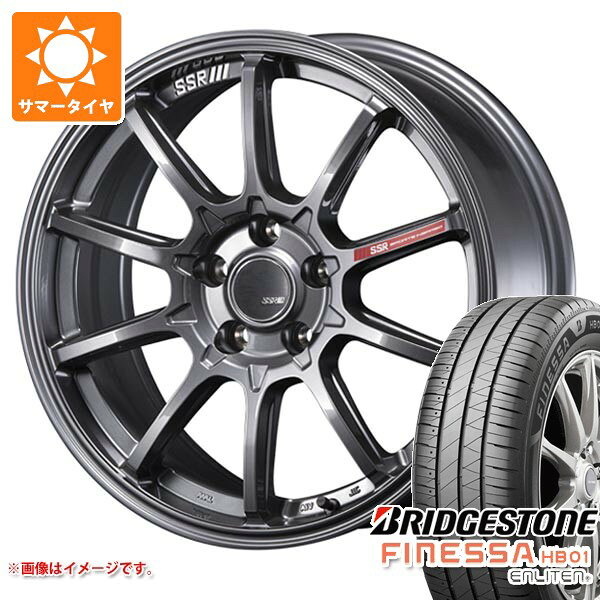 Rakuten - 【タイヤ交換対象】サマータイヤ 225/50R17 98V XL ブリヂストン フィネッサ HB01 SSR GTV05 7.0-17 タイヤホイール4本セット
