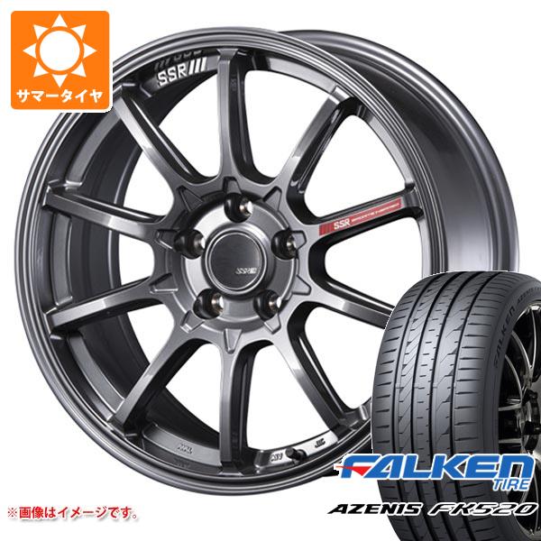 【タイヤ交換対象】サマータイヤ 225/35R19 88Y XL ファルケン アゼニス FK520L SSR GTV05 8.0-19 タイヤホイール4本セット