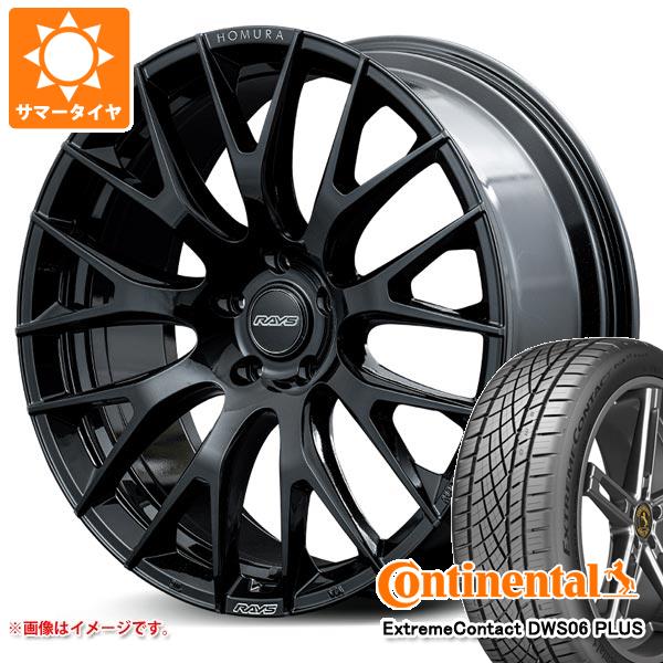 【タイヤ交換対象】サマータイヤ 245/45R20 103Y XL コンチネンタル エクストリームコンタクト DWS06 プラス レイズ ホムラ 2x9R 8.5-20 タイヤホイール4本セット
