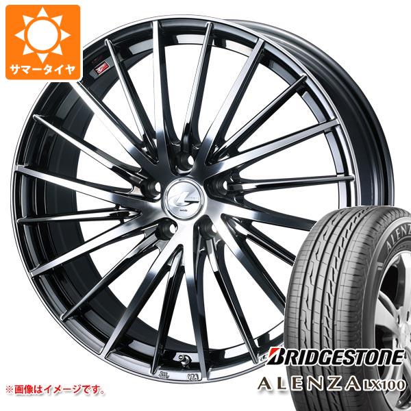 【タイヤ交換対象】2025年製 サマータイヤ 245/45R20 103W XL ブリヂストン アレンザ LX100 レオニス FR 8.5-20 タイヤホイール4本セット