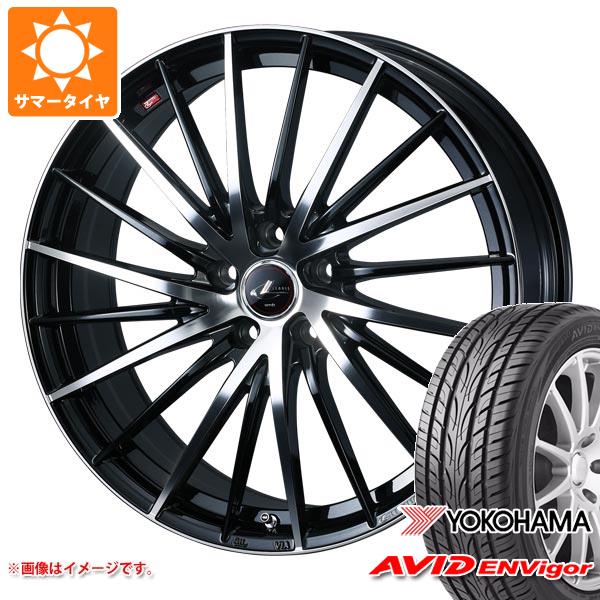 【タイヤ交換対象】サマータイヤ 225/40R19 93W XL ヨコハマ エービッド エンビガー S321 レオニス FR 8.0-19 タイヤホイール4本セット(2.0)