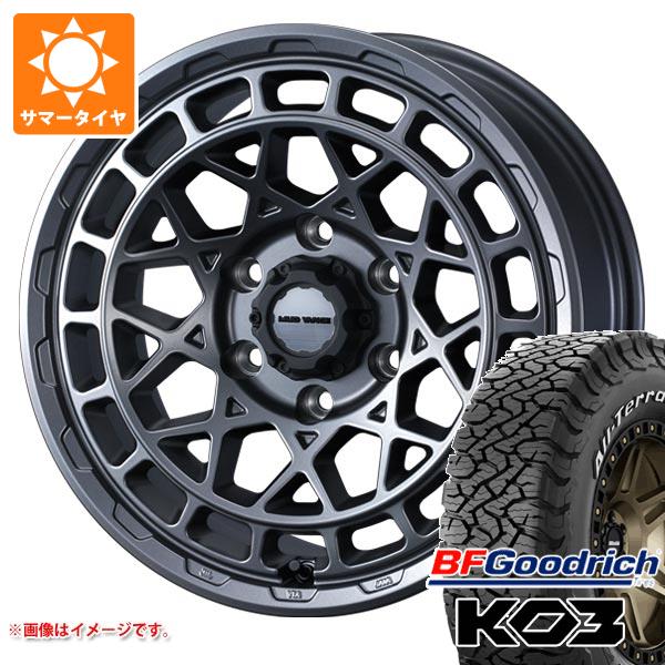 【タイヤ交換対象】NV350キャラバン E26用 2026年製 サマータイヤ BFグッドリッチ オールテレーンT/A KO3 LT215/70R16 100/97S ホワイトレター マッドヴァンスX タイプM 6.5-16 タイヤホイール4本セット