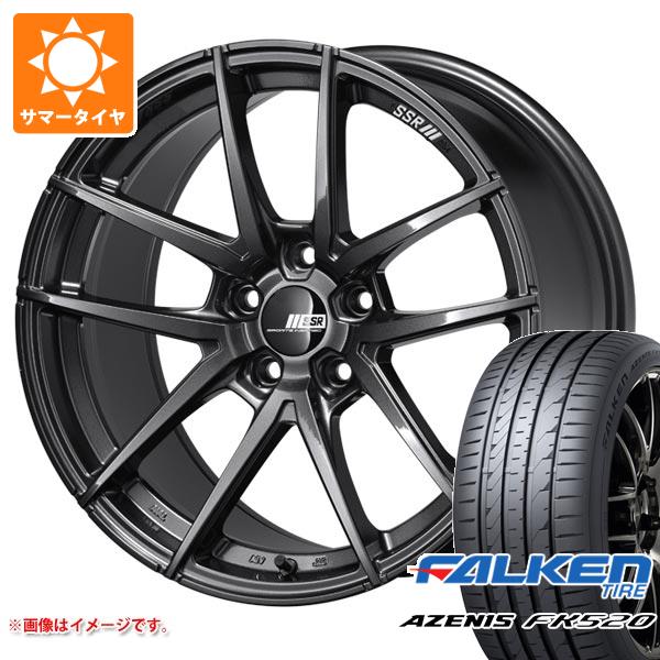 【タイヤ交換対象】サマータイヤ 225/50R18 99W XL ファルケン アゼニス FK520L SSR ライナー タイプ10 モノブロック 7.5-18 タイヤホイール4本セット