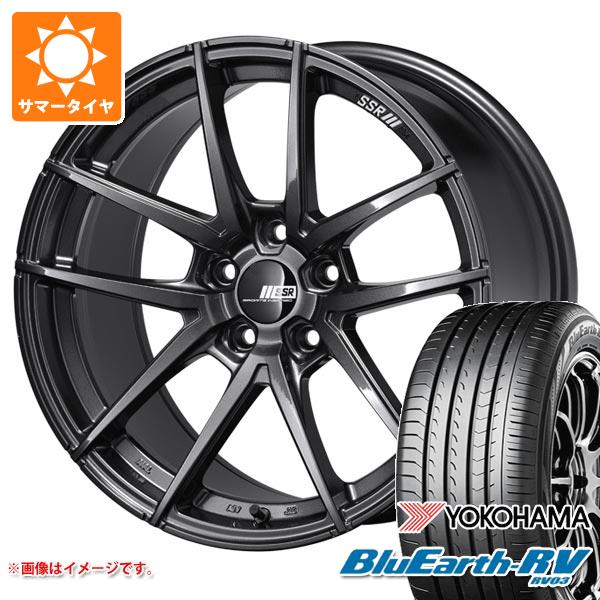 【タイヤ交換対象】サマータイヤ 245/40R19 98W XL ヨコハマ ブルーアースRV RV03 SSR ライナー タイプ10 モノブロック 8.5-19 タイヤホイール4本セット