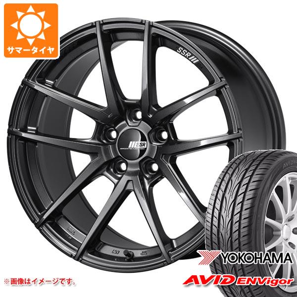 【タイヤ交換対象】サマータイヤ 245/40R20 99W XL ヨコハマ エービッド エンビガー S321 SSR ライナー タイプ10 モノブロック 8.5-20 タイヤホイール4本セット