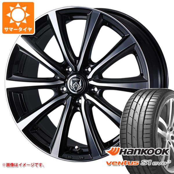 【タイヤ交換対象】サマータイヤ 215/45R17 91W XL ハンコック ベンタス S1 エボ3 K127 AO アウディ承認 ライツレー MS 7.0-17 タイヤホイール4本セット