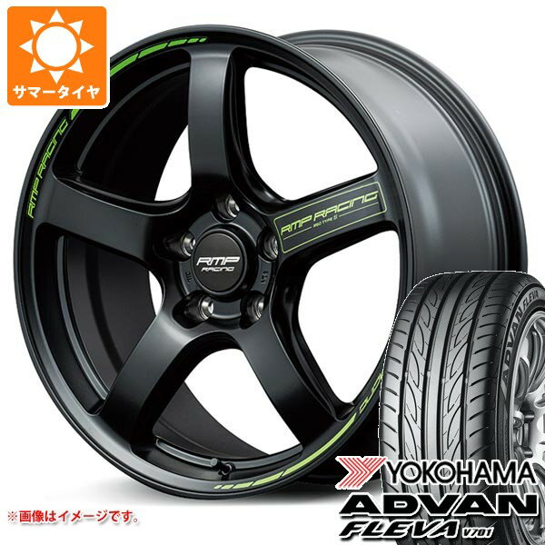 Rakuten - 【タイヤ交換対象】サマータイヤ 215/45R17 91W XL ヨコハマ アドバン フレバ V701 MID レーシング R50 タイプS 7.0-17 タイヤホイール4本セット