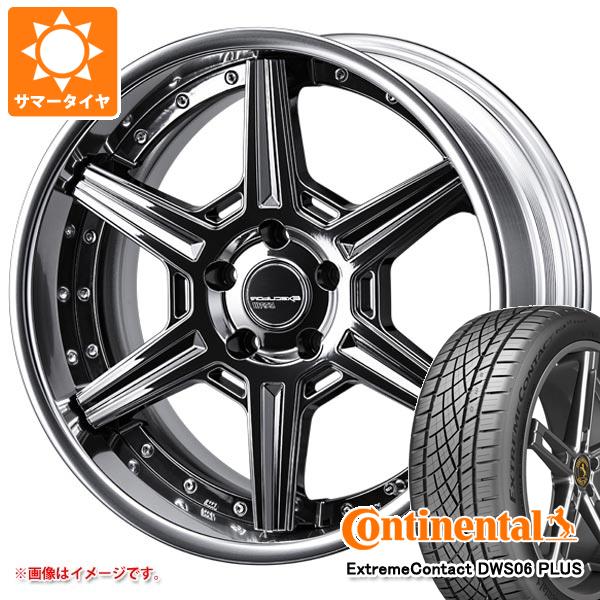 【タイヤ交換対象】2025年製 サマータイヤ 225/45R19 92W コンチネンタル エクストリームコンタクト DWS06 プラス SSR エグゼキューター RC06R 8.0-19 タイヤホイール4本セット