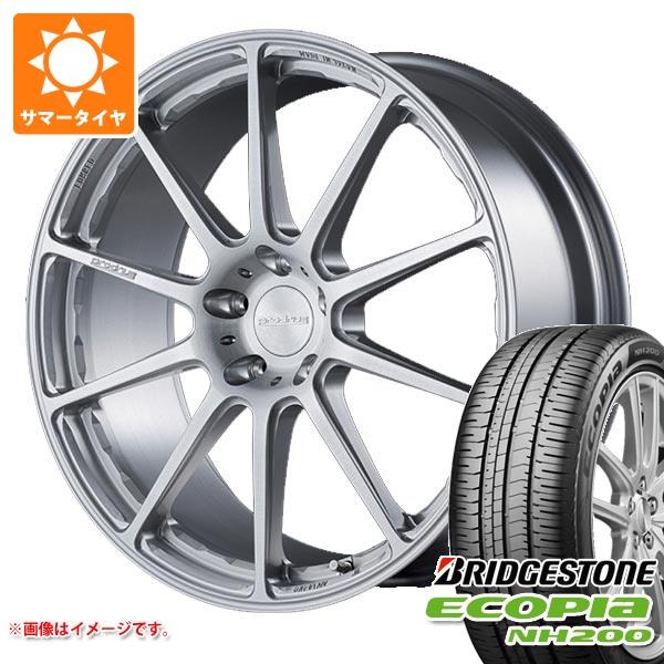 樂天商城 - 【タイヤ交換対象】サマータイヤ 215/45R18 93W XL ブリヂストン エコピア NH200 プロドライブ GC-0100 7.5-18 タイヤホイール4本セット