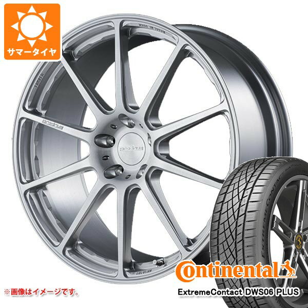 【タイヤ交換対象】サマータイヤ 245/45R19 98Y コンチネンタル エクストリームコンタクト DWS06 プラス プロドライブ GC-0100 8.5-19 タイヤホイール4本セット