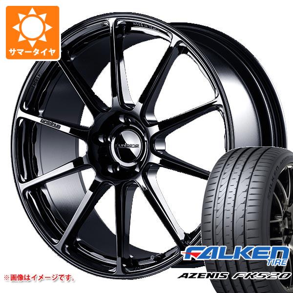 Rakuten - 【タイヤ交換対象】サマータイヤ 215/50R18 92W ファルケン アゼニス FK520L プロドライブ GC-0100 7.5-18 タイヤホイール4本セット