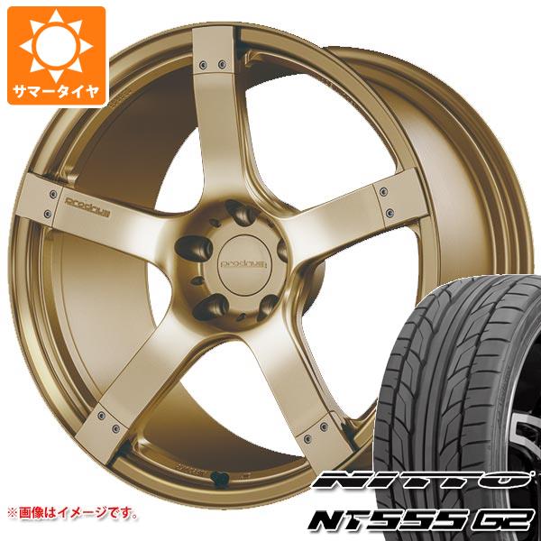 【タイヤ交換対象】サマータイヤ 245/40R19 98Y XL ニットー NT555 G2 プロドライブ GC-05N 8.5-19 タイヤホイール4本セット