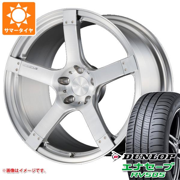 Rakuten - 【タイヤ交換対象】サマータイヤ 245/45R19 98W ダンロップ エナセーブ RV505 プロドライブ GC-05N 8.5-19 タイヤホイール4本セット