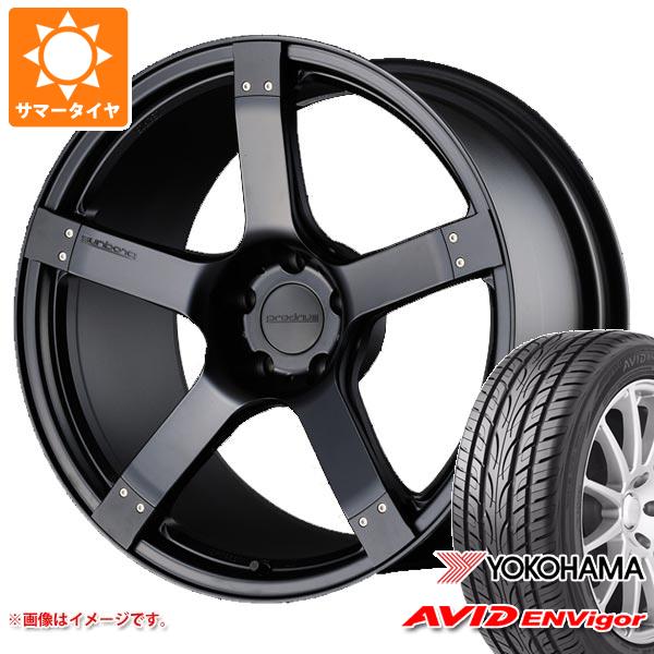 【タイヤ交換対象】サマータイヤ 235/50R18 101W XL ヨコハマ エービッド エンビガー S321 プロドライブ GC-05N 8.0-18 タイヤホイール4本セット