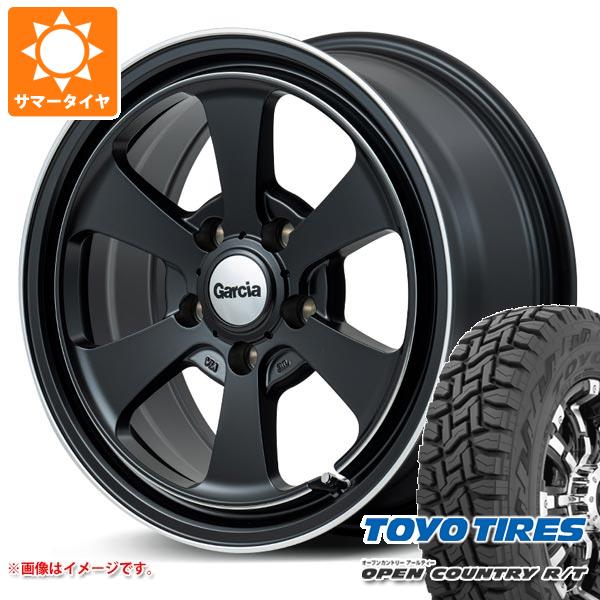 【タイヤ交換対象】アウトランダー GF/GG系用 2025年製 サマータイヤ トーヨー オープンカントリー R/T 215/70R16 100Q ブラックレター ガルシア ダラス6 7.0-16 タイヤホイール4本セット