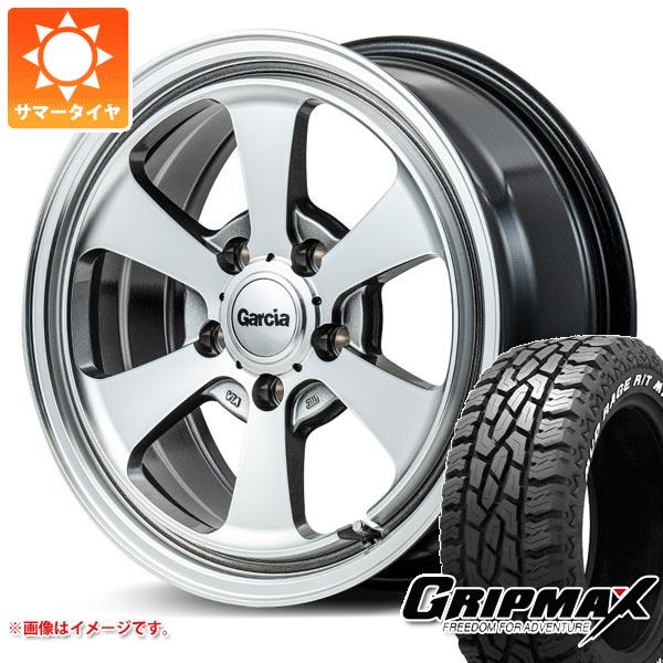 【タイヤ交換対象】ミツビシ エクリプスクロス GK系用 サマータイヤ グリップマックス マッドレイジ R/T MAX LT215/70R16 100/97R ホワイトレター ガルシア ダラス6 7.0-16 タイヤホイール4本セット