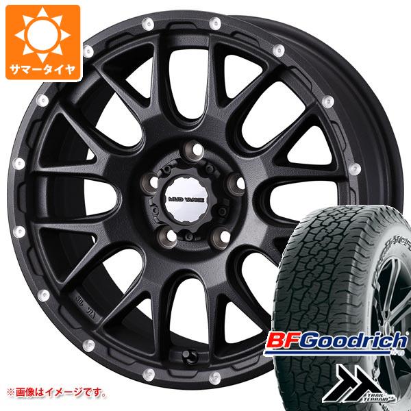 【タイヤ交換対象】CX-5 KE/KF系用 サマータイヤ BFグッドリッチ トレールテレーンT/A 235/65R17 108T XL アウトラインホワイトレター マッドヴァンス08 7.0-17 タイヤホイール4本セット
