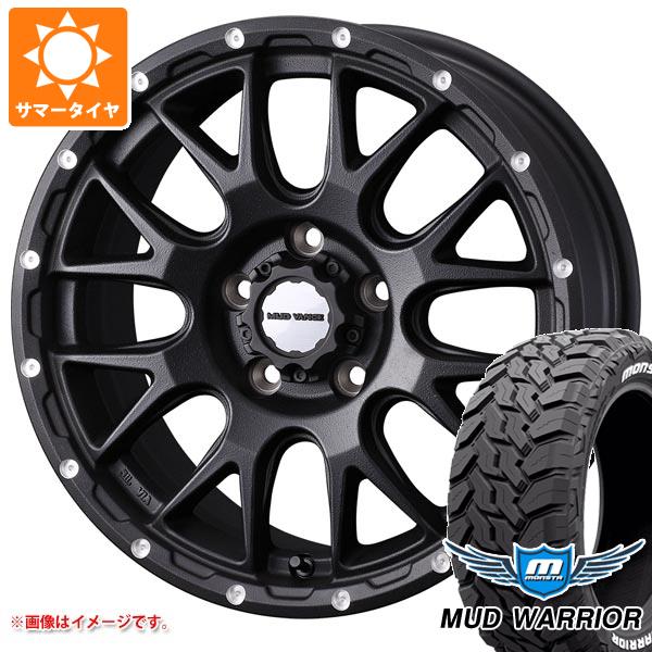 【タイヤ交換対象】RAV4 50系用 サマータイヤ モンスタ マッドウォーリアー LT235/70R16 104/101Q ホワイトレター マッドヴァンス08 7.0-16 タイヤホイール4本セット(2)