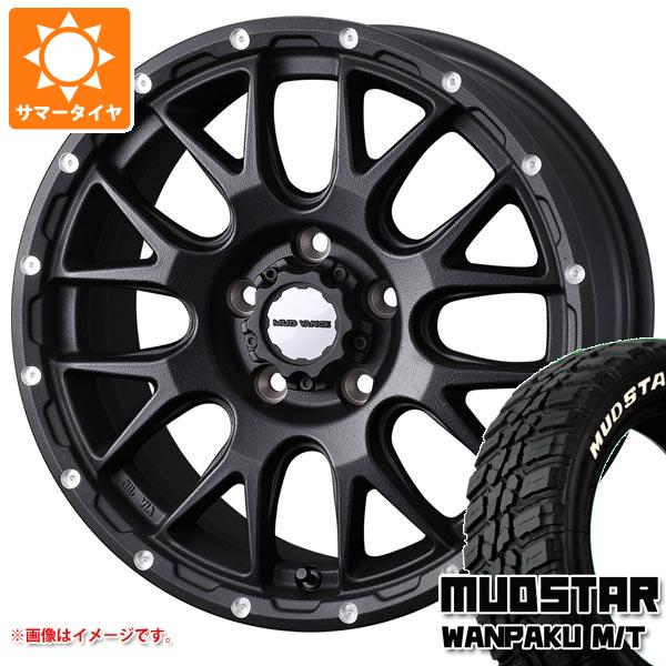 【タイヤ交換対象】エクリプスクロス GK系用 サマータイヤ マッドスター ワンパク M/T 235/70R16 106S ホワイトレター マッドヴァンス08 7.0-16 タイヤホイール4本セット