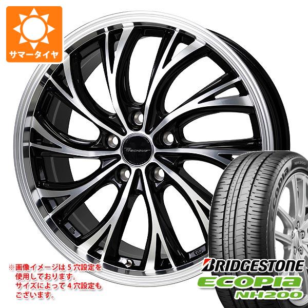 【タイヤ交換対象】サマータイヤ 205/65R16 95H ブリヂストン エコピア NH200 プレシャス HS-2 6.0-16 タイヤホイール4本セット