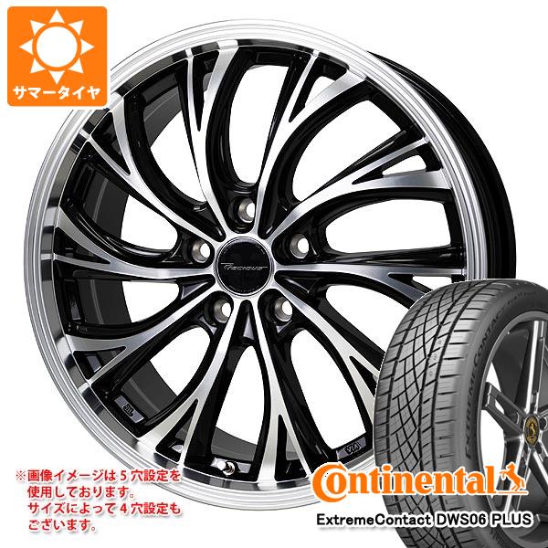 【タイヤ交換対象】サマータイヤ 215/45R17 91W XL コンチネンタル エクストリームコンタクト DWS06 プラス プレシャス HS-2 7.0-17 タイヤホイール4本セット